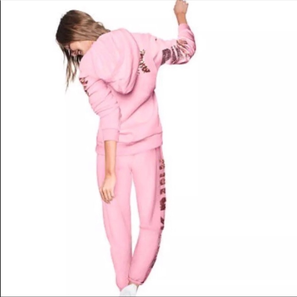 Vs pink bling set
